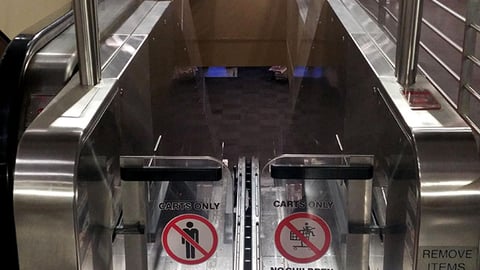 H-E-B Bellaire Market Escalators