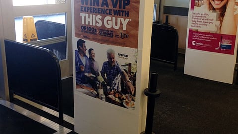 Miller Lite Meijer 'VIP Experience' Security Wrap