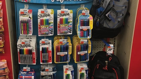 Newell Brands Back-to-School Floorstand