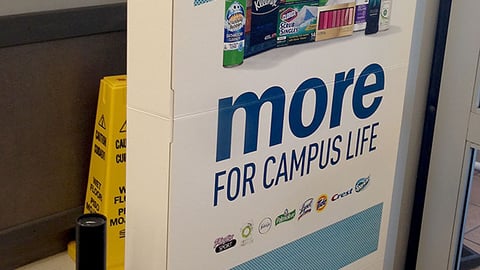 Meijer 'More for Campus Life' Security Wrap