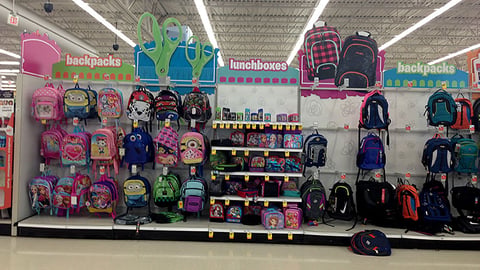 Meijer Back-to-School Aisle