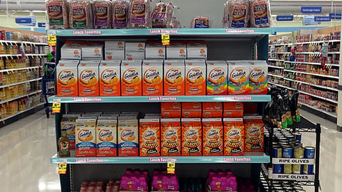 Campbell's Meijer 'Lunch Favorites' Endcap