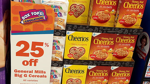 Big G Cereals Meijer Box Tops Pallet Display