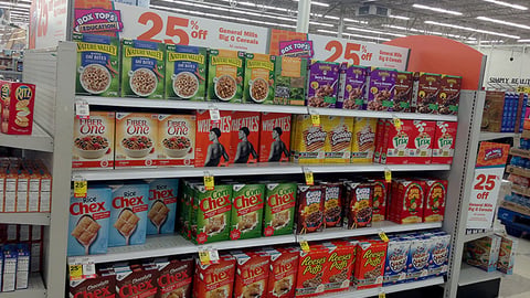 General Mills Meijer Box Tops Gondola