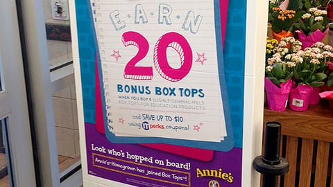 General Mills Meijer 'Bonus Box Tops' Security Wrap