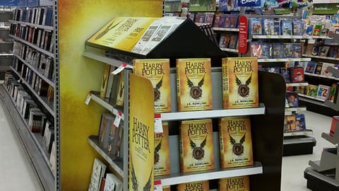 Target 'Harry Potter and the Cursed Child' Endcap