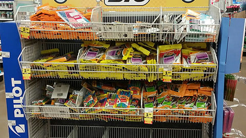 Meijer Bic Back to School Endcap