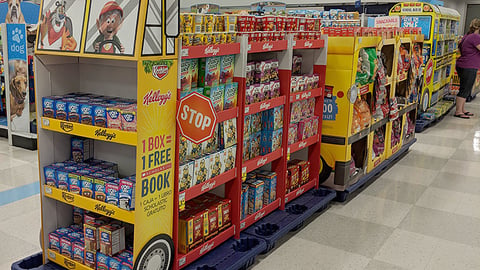 Kellogg '1 Box=1 Free Scholastic Book' Pallet Train