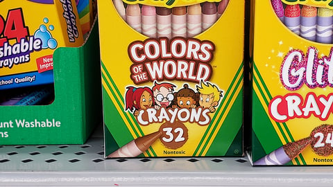 Crayola 'Colors of the World' Packaging
