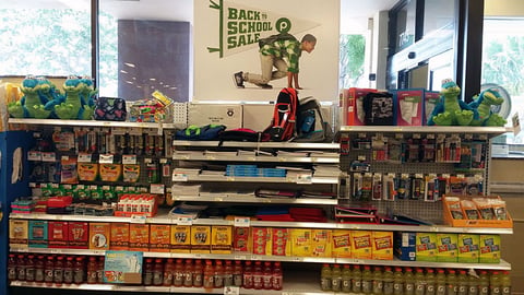Publix 'Back to School Sale' Window Poster