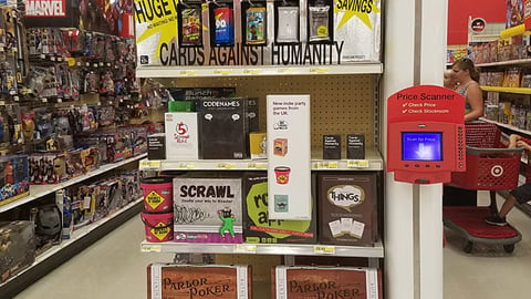 Target 'Get On Board' Game Endcap