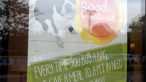 PetSmart Good Natured 'Just Arrived' Window Poster