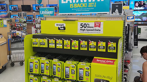 Walmart Layaway Endcap Headers