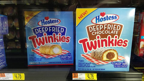 Walmart 'Deep-Fried' Twinkies Merchandising