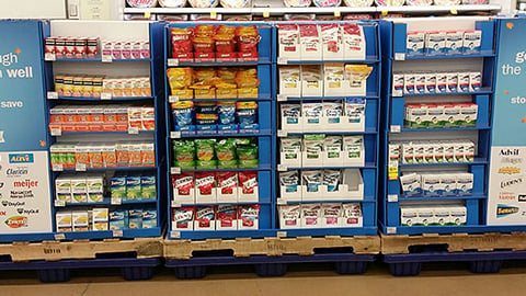 Meijer 'Get Through the Season Well' Pallet Train