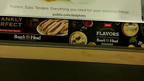 Publix 'Your Winning Lineup' In-Line Header