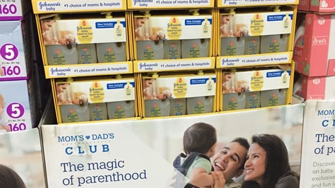 Sam's Club J&J 'Parenthood' Pallet