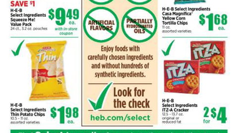 H-E-B Select Ingredients Feature