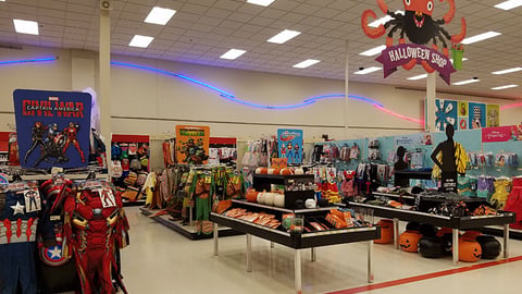 Target 'Halloween Shop' Seasonal Department