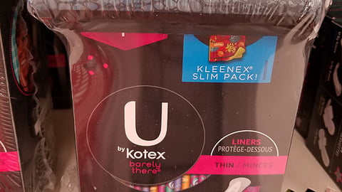 U by Kotex Bonus Packaging