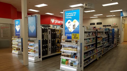 CVS HealthHUB Video Endcaps