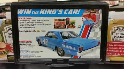 Acme Smithfield 'Win the King's Car' Cooler Header