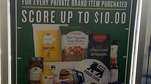 Food Lion 'Quarter Back' Poster
