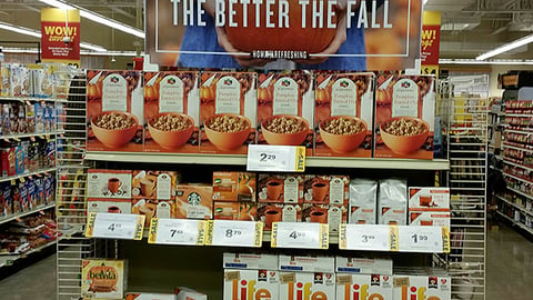 Food Lion 'The Better the Fall' Endcap