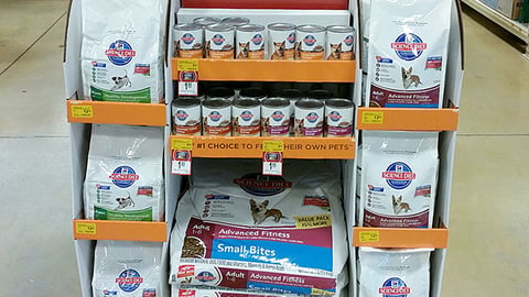 Hill's Science Diet PetSmart 'Paws for Pet Health' Pallet Display