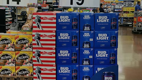 Walmart Bud Light NFL Pallet