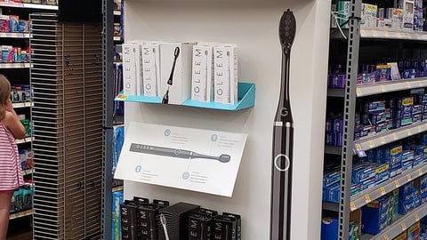 Walmart Gleem Endcap Display