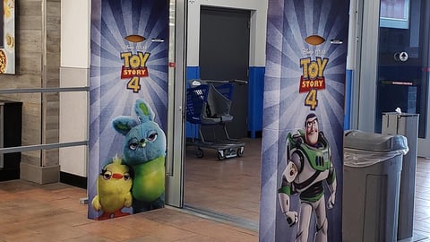 Walmart 'Toy Story 4' Security Shrouds