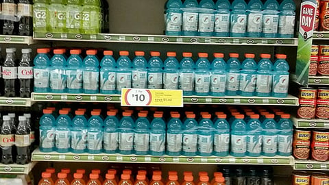 Winn-Dixie Gatorade 'Game Day' In-Line Display
