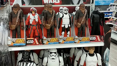 Meijer Star Wars Endcap Display