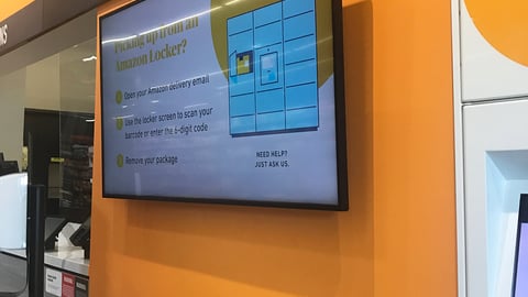 Amazon Fresh Digital Sign