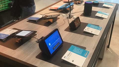 Amazon Fresh Table Display