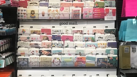 Amazon Fresh Hallmark Display