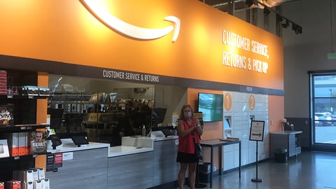 Amazon Fresh Customer Service Counter