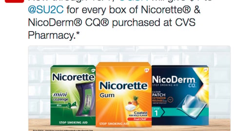 CVS GSK SU2C Twitter Update