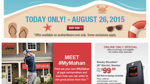 Ace Hardware #MyMahan Email