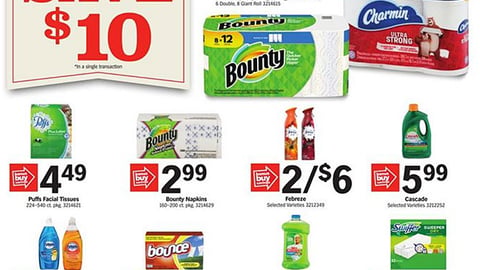 Ahold P&G 'Save $10' Features