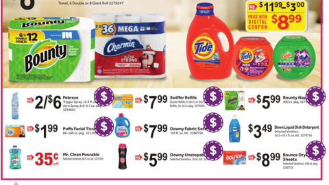 Ahold P&G 'Save $10' Features