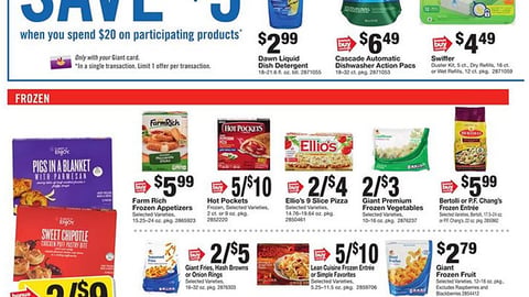 Ahold P&G 'Save $5' Feature