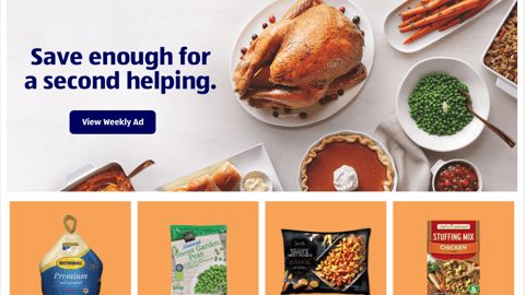 Aldi 'Charcuterie Board of Directors' Banner Ad