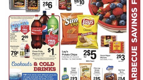 Kroger 'Red, White & Barbecue' Features