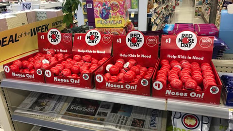 Walgreens 'Noses On' Countertop Displays