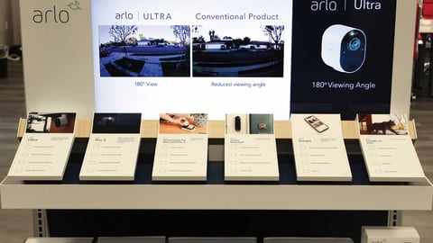 Arlo Smart Home Security Endcap