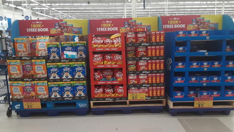 Kellogg '1 Box = 1 Free Book' Pallet Train