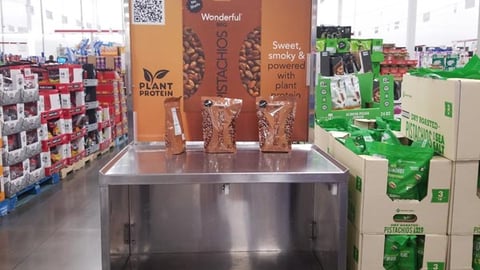 Wonderful Pistachios 'Tastes And Tips' Sampling Station