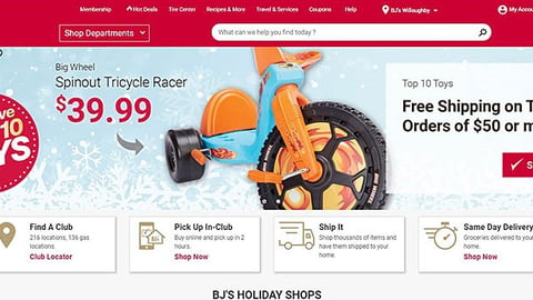 BJ's 'Top 10 Toys' Carousel Ad